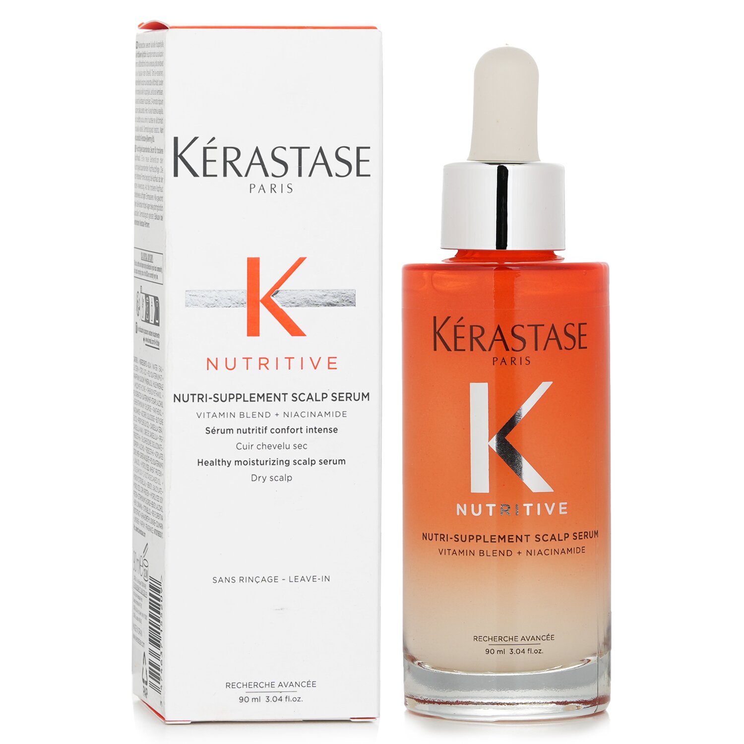 KER NUT NUTRI-SUPPLEMENT SCALP SERUM 90ML NEW
